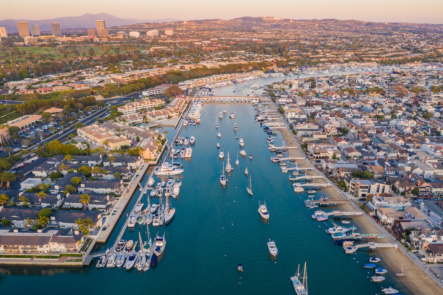 Traveling to Balboa Island in Newport Beach!